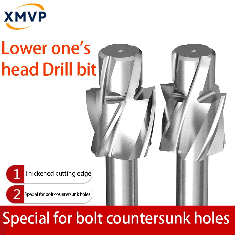 Beilai deep milling cutter, high-speed steel flat-bottom countersink drill, straight shank, white steel flat-bottom hole plug, M
Beilai deep milling cutter, high-speed steel flat-bottom countersink drill, straight shank, white steel flat-bottom hole plug, M