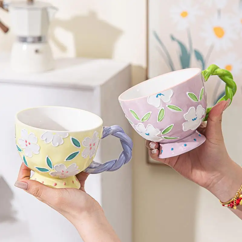 Hand-Painted Large Capacity Ceramic Mug Office Milk Cup Room Water Cup Home Cup Coffee Cup Dining Cup Office Water Bottle
Hand-Painted Large Capacity Ceramic Mug Office Milk Cup Room Water Cup Home Cup Coffee Cup Dining Cup Office Water Bottle