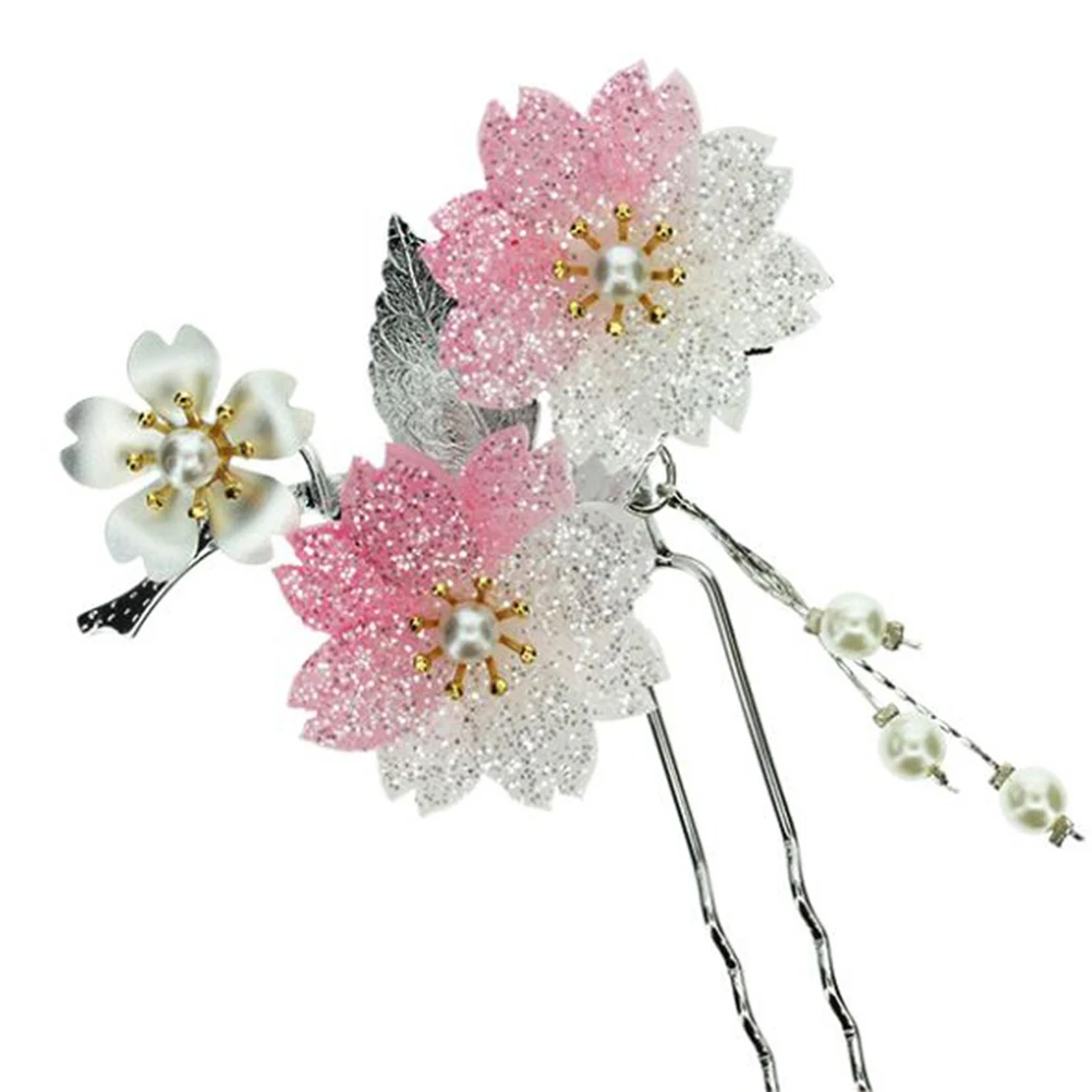 1pc Bead Floral Hair Clips U-shaped Hairpin Retro Hair Stick Hair Chopsticks Chignon Pin for Women and Girls (Pink)
1pc Bead Floral Hair Clips U-shaped Hairpin Retro Hair Stick Hair Chopsticks Chignon Pin for Women and Girls (Pink)