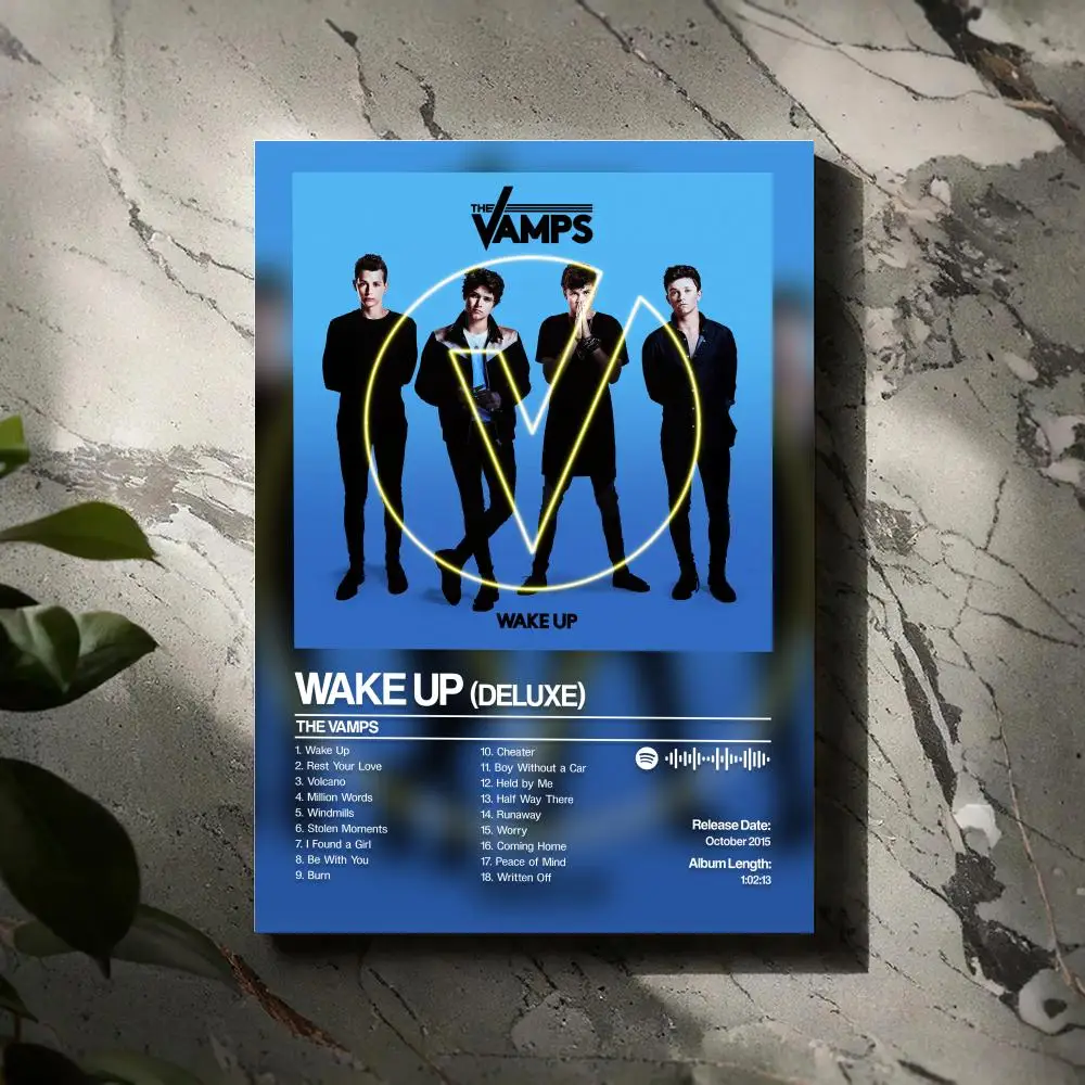 The Vamps Wake Up Poster Prints Canvas Painting Wall Art Picture Living Room Home Decor Tracklist Music Album Cover 
The Vamps Wake Up Poster Prints Canvas Painting Wall Art Picture Living Room Home Decor Tracklist Music Album Cover