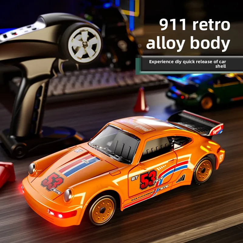 1/43 RC 4WD Racing Car 993 Full Scale Remote Control Drift Car RTR Model Desktop toys Boy's Children's Day Gift Toys
1/43 RC 4WD Racing Car 993 Full Scale Remote Control Drift Car RTR Model Desktop toys Boy's Children's Day Gift Toys
