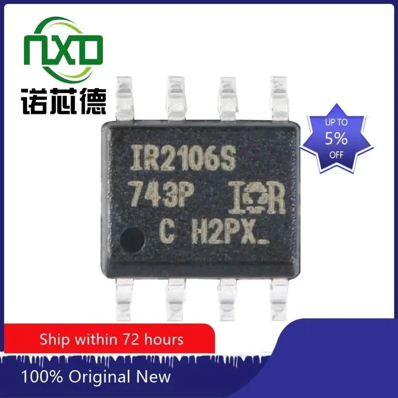 10PCS/LOT IR2106STRPBF SOIC-8 new and original integrated circuit IC chip component electronics professional BOM matching
10PCS/LOT IR2106STRPBF SOIC-8 new and original integrated circuit IC chip component electronics professional BOM matching