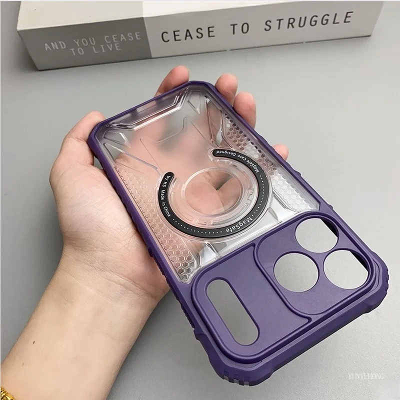 Military Grade Protection Magnetic for Magsafe Case for IPhone 17 16 15 13 14 12 11 Pro Max Air Clear Bumper Hard PC Back Cover
Military Grade Protection Magnetic for Magsafe Case for IPhone 17 16 15 13 14 12 11 Pro Max Air Clear Bumper Hard PC Back Cover