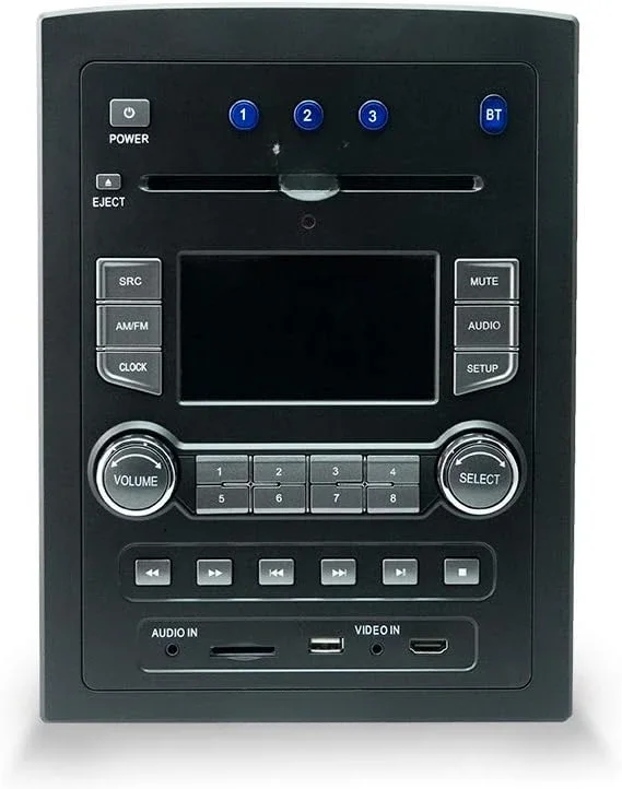 Коммерческий звук/Bluetooth 3-звуковое настенное крепление RV Radio Stereo с проводной адаптером Concertone для ZX500/600/690/700
Коммерческий звук/Bluetooth 3-звуковое настенное крепление RV Radio Stereo с проводной адаптером Concertone для ZX500/600/690/700