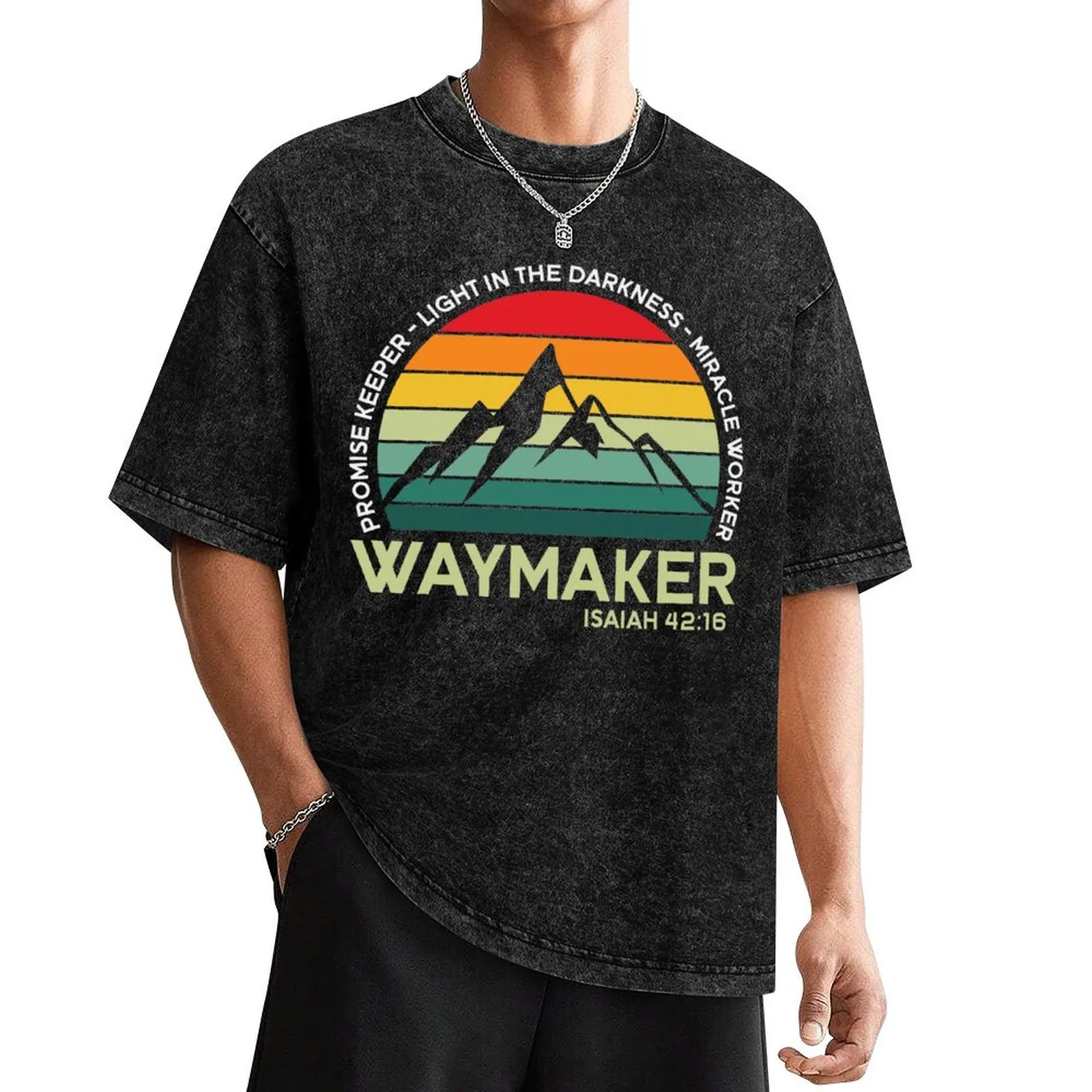Waymaker Miracle Worker Promise Keeper T-Shirt funny shirt cotton oversize t-shirts man summer top anime Men's cotton t-shirt
Waymaker Miracle Worker Promise Keeper T-Shirt funny shirt cotton oversize t-shirts man summer top anime Men's cotton t-shirt