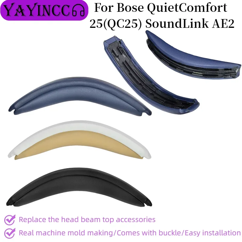 YAYINCC Universal Headphone Headband Cover For Bose QuietComfort 25(QC25) SoundLink AE2 Comes with buckle/Easy installation
YAYINCC Universal Headphone Headband Cover For Bose QuietComfort 25(QC25) SoundLink AE2 Comes with buckle/Easy installation