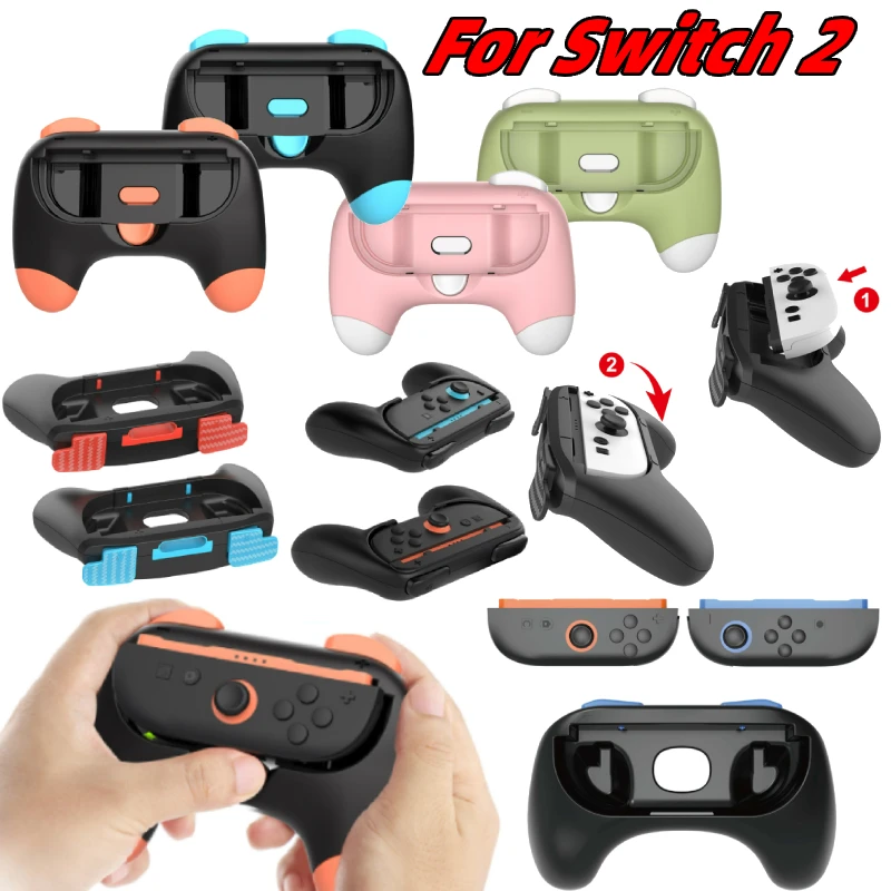 2 PCS Hand Grips for Nintendo for Switch 2 Joy-Con Game Controller Handle Grip Grips Controller for Switch 2 Joy Controller
2 PCS Hand Grips for Nintendo for Switch 2 Joy-Con Game Controller Handle Grip Grips Controller for Switch 2 Joy Controller