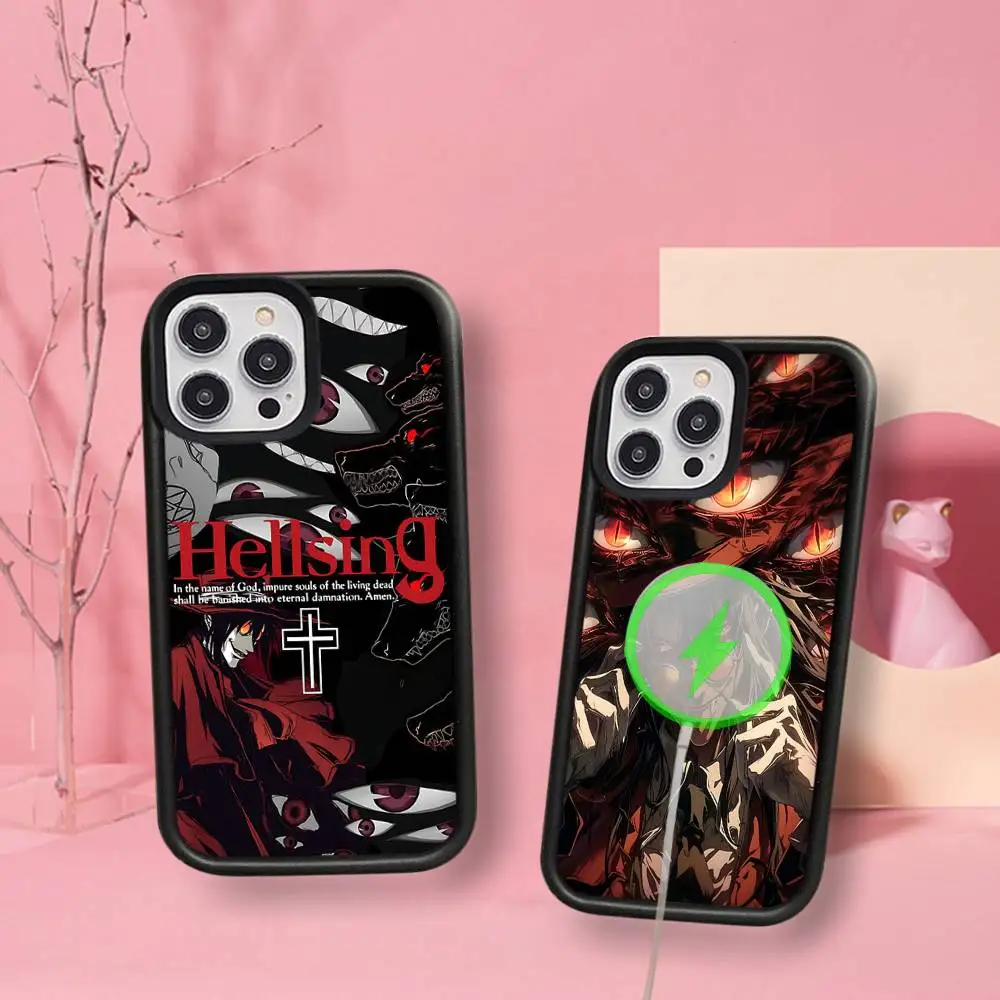 Classic H-Hellsing Anime Cool For Magsafe Magnetic Phone Case For IPhone 17 16 15 14 13 12 11 Plus Pro Max PC+TPU Cover
Classic H-Hellsing Anime Cool For Magsafe Magnetic Phone Case For IPhone 17 16 15 14 13 12 11 Plus Pro Max PC+TPU Cover