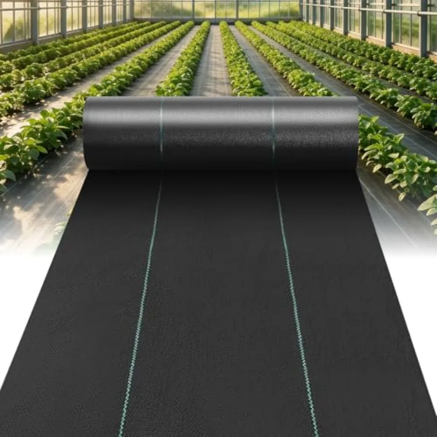 6 FT x 300 FT Weed Barrier Landscape Fabric - 3.2OZ Heavy Duty Weed Blocker Garden Cloth with Permeability Woven Weed Control G
6 FT x 300 FT Weed Barrier Landscape Fabric - 3.2OZ Heavy Duty Weed Blocker Garden Cloth with Permeability Woven Weed Control G
