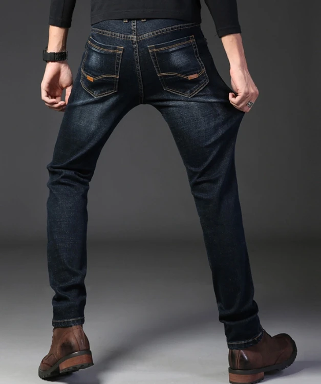 2025 New Men's Fashionable Denim Jeans Spring and Autumn Trend Retro Leisure Men's Slim Straight Elastic Leisure Business Long
2025 New Men's Fashionable Denim Jeans Spring and Autumn Trend Retro Leisure Men's Slim Straight Elastic Leisure Business Long