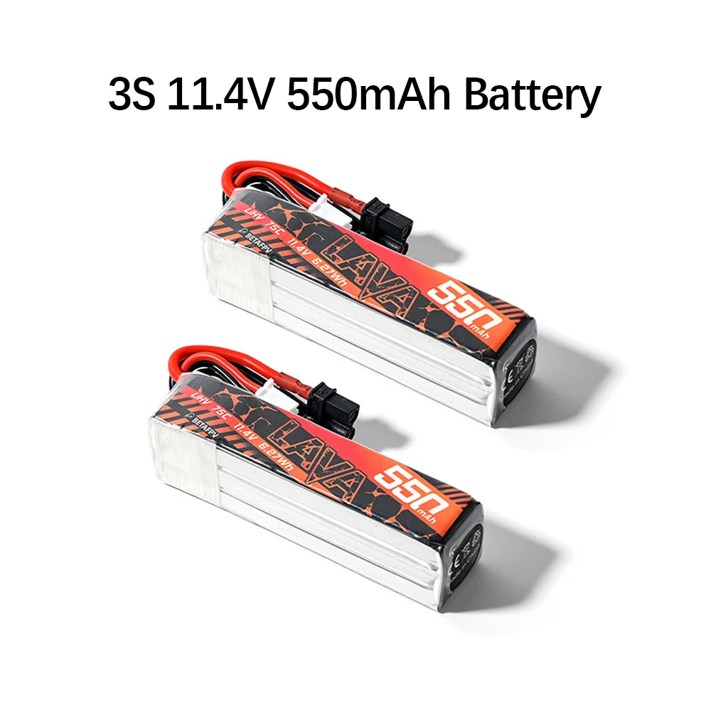 Аккумулятор LAVA 3S 11,4 В 550 мАч 75C с разъемом XT30 для гоночного дрона Pavo20 Pro FPV
Аккумулятор LAVA 3S 11,4 В 550 мАч 75C с разъемом XT30 для гоночного дрона Pavo20 Pro FPV