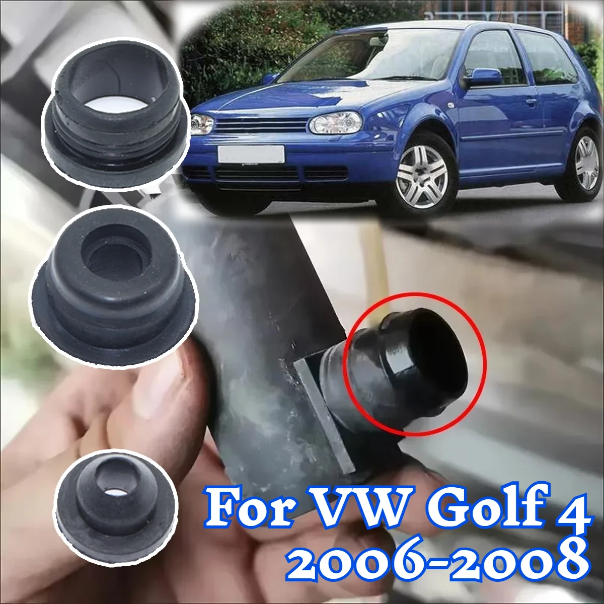 3pcs For VW Golf 4 2006 2007 2008 Washer Pump Grommets Windscreen Windshield Headlight Rubber Seal Gasket Reservoir Water Bottle
3pcs For VW Golf 4 2006 2007 2008 Washer Pump Grommets Windscreen Windshield Headlight Rubber Seal Gasket Reservoir Water Bottle