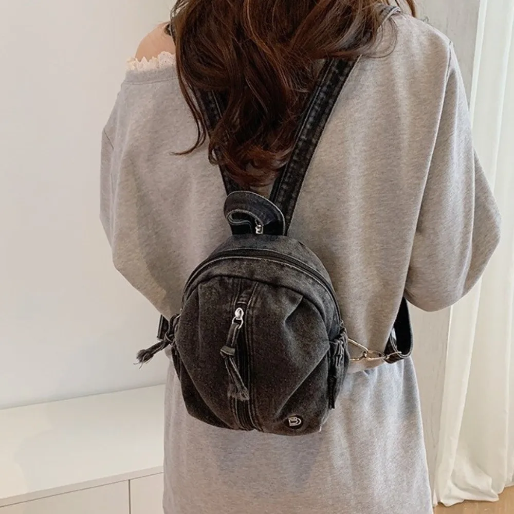 New Soft Denim Denim Backpack Lightweight Vintage Washed Crossbody Bag Multi Purpose Versatile Travel Mini Purse Spring Summer
New Soft Denim Denim Backpack Lightweight Vintage Washed Crossbody Bag Multi Purpose Versatile Travel Mini Purse Spring Summer