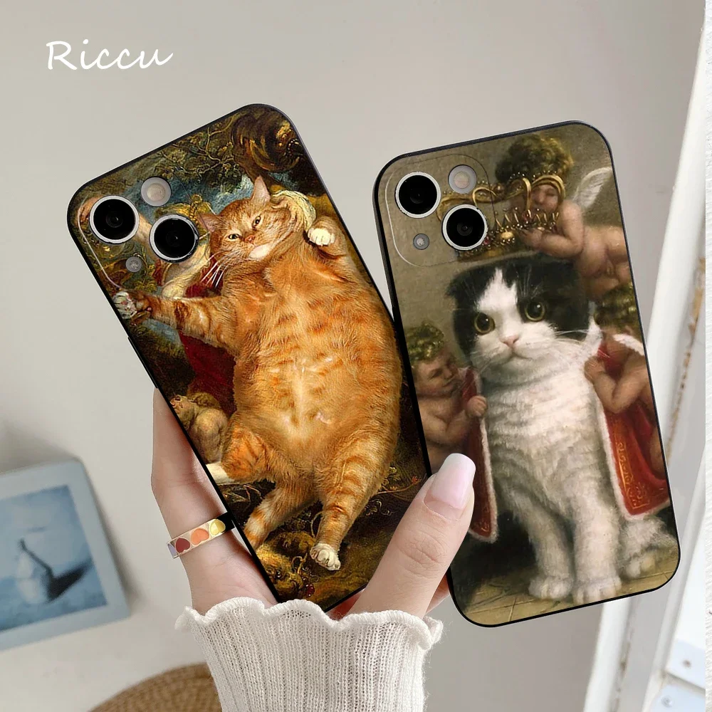 FOR IPhone 15 14 Funny Cat Art Soft Case for Iphone 14 11 12 Pro 8 7 Plus X 13 Pro MAX SE2020 XR XS Soft Covers
FOR IPhone 15 14 Funny Cat Art Soft Case for Iphone 14 11 12 Pro 8 7 Plus X 13 Pro MAX SE2020 XR XS Soft Covers