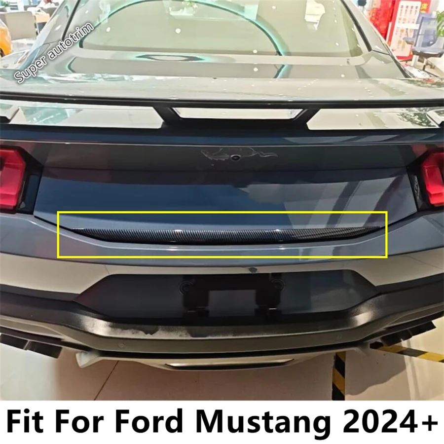 Car Rear Trunk Tailgate Strip Decoration Cover Trim For Ford Mustang 2024 2025 ABS Carbon Fiber Accessories Exterior Refit Kit
Car Rear Trunk Tailgate Strip Decoration Cover Trim For Ford Mustang 2024 2025 ABS Carbon Fiber Accessories Exterior Refit Kit