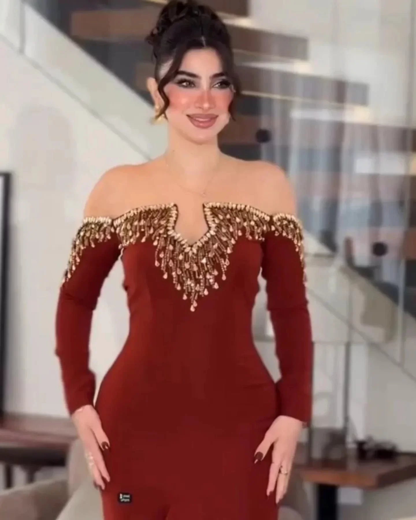 Customized Saudi Arabia Evening Gown Wedding Guest Dress Prom Dress Red Mermaid Long Sleeves Party Dress Sharon Dress
Customized Saudi Arabia Evening Gown Wedding Guest Dress Prom Dress Red Mermaid Long Sleeves Party Dress Sharon Dress