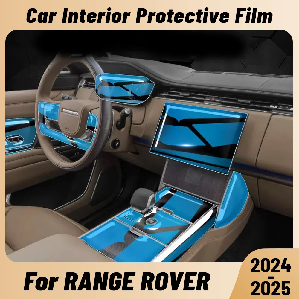 Anti-scratch Car Interior Center Console Media Dashboard Navigation TPU Protector Film For RANGE ROVER 2024 2025 Sticker
Anti-scratch Car Interior Center Console Media Dashboard Navigation TPU Protector Film For RANGE ROVER 2024 2025 Sticker