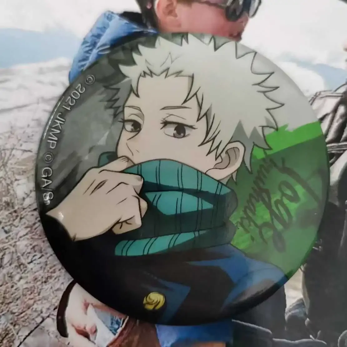 Anime Jujutsu Kaisen Inumaki Toge Cosplay Brooch Ornament Cartoon 58MM Badge Decorative Schoolbag Pendant Xmas Birthday Gift
Anime Jujutsu Kaisen Inumaki Toge Cosplay Brooch Ornament Cartoon 58MM Badge Decorative Schoolbag Pendant Xmas Birthday Gift