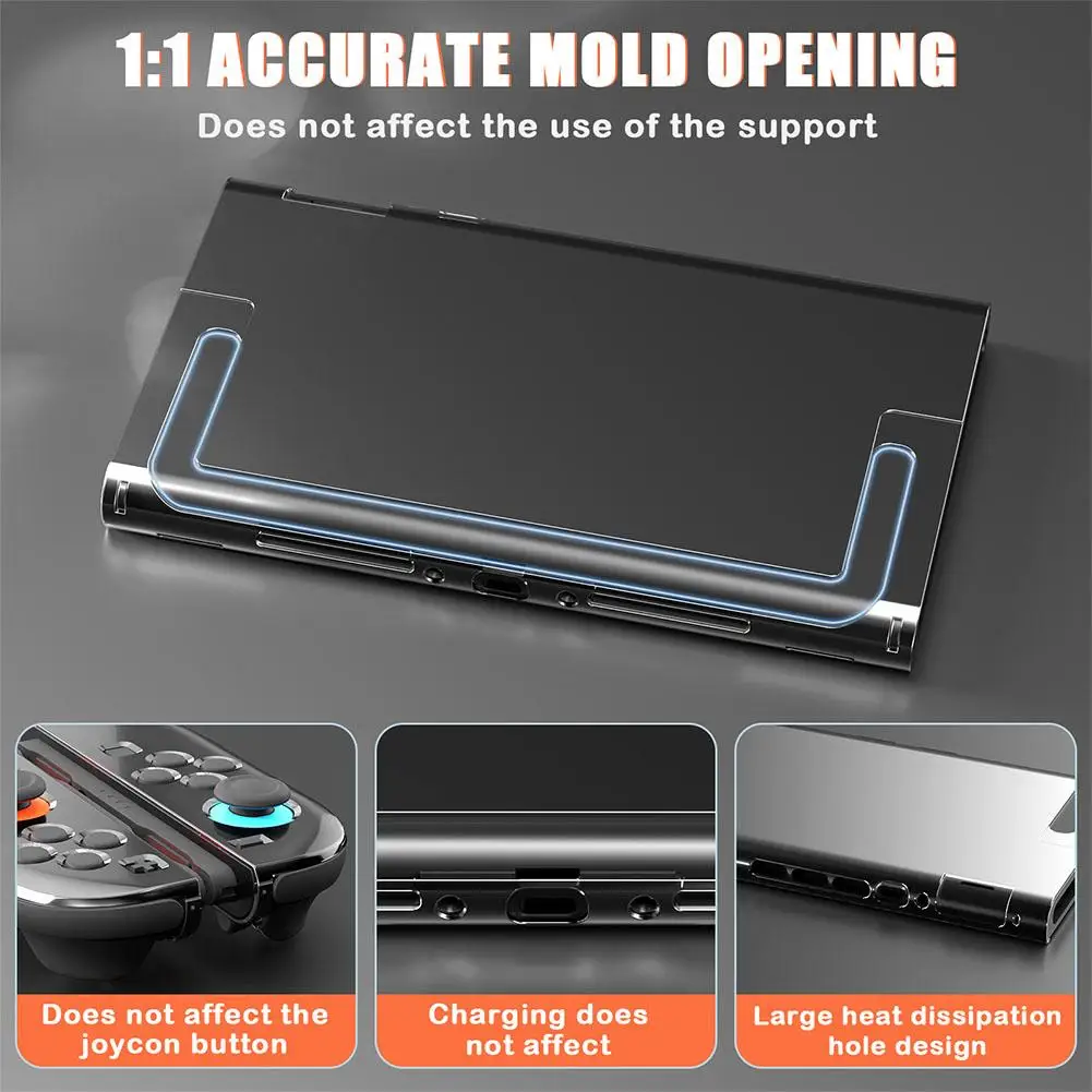 For Nintendo For Switch 2 Transparent Crystal Case Anti-fall Anti-scratch Full Protection Split Installation Protective She X5Q7
For Nintendo For Switch 2 Transparent Crystal Case Anti-fall Anti-scratch Full Protection Split Installation Protective She X5Q7