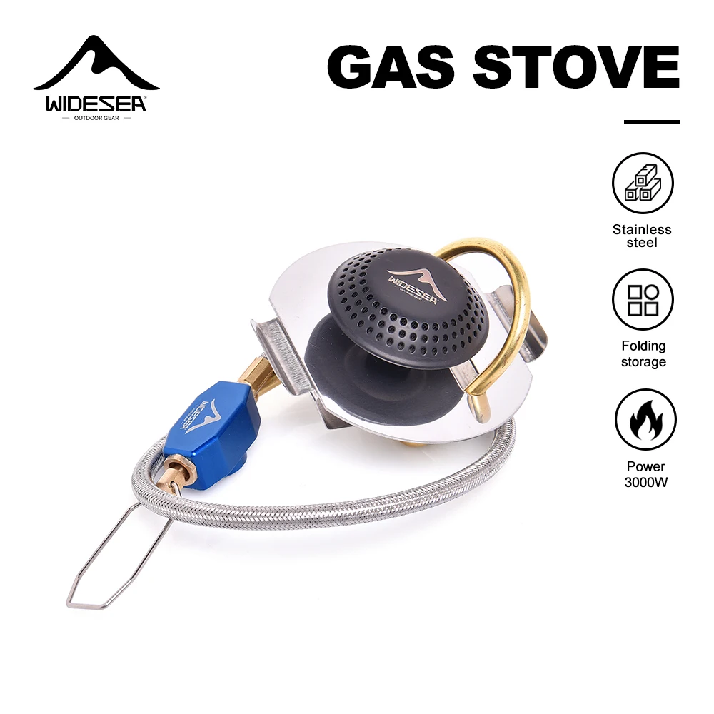 Widesea 3000W Portable Camping Gas Stove Foldable Ultralight Backpacking Burner for Outdoor Cooking Hiking Picnic Travel
Widesea 3000W Portable Camping Gas Stove Foldable Ultralight Backpacking Burner for Outdoor Cooking Hiking Picnic Travel