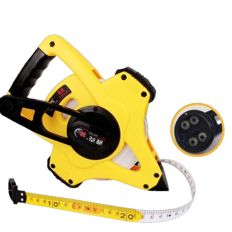Steel Tape Measure 30M 50M High-Precision Soft Fiber Engineering Handheld Tape Measure Poke Style Metric Measurement System
Steel Tape Measure 30M 50M High-Precision Soft Fiber Engineering Handheld Tape Measure Poke Style Metric Measurement System