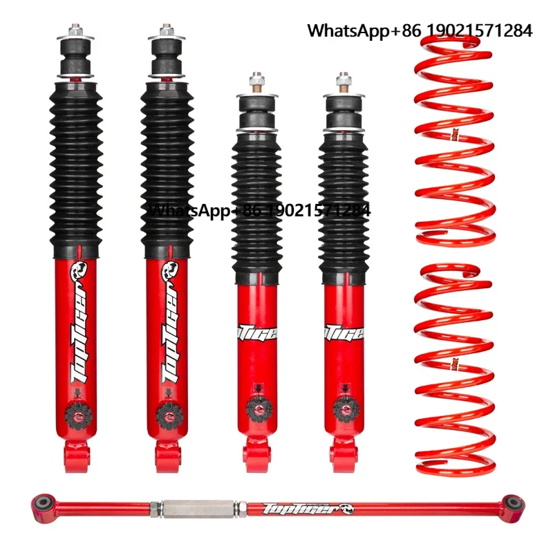 For Landcruiser HDJ/UZJ100 Nitrogen Gas Charged Adjustable Shock Absorber Coil Spring 2 Inch Lift Kit
For Landcruiser HDJ/UZJ100 Nitrogen Gas Charged Adjustable Shock Absorber Coil Spring 2 Inch Lift Kit