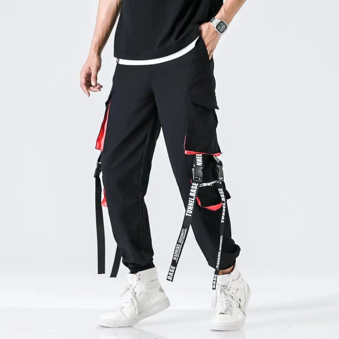 Мужские брюки карго в стиле стритвир с темными лентами, свободный крой, зауженные штанины, корейский тренд, хип-хоп стиль
Мужские брюки карго в стиле стритвир с темными лентами, свободный крой, зауженные штанины, корейский тренд, хип-хоп стиль