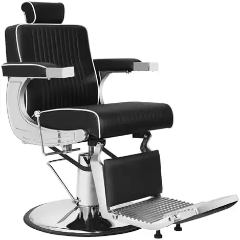 Heavy Duty Barber Chair Hydraulic Hair Sn Chairs for Hair Stylist Tattoo Armchair Beauty Equipment Black Silver
Heavy Duty Barber Chair Hydraulic Hair Sn Chairs for Hair Stylist Tattoo Armchair Beauty Equipment Black Silver