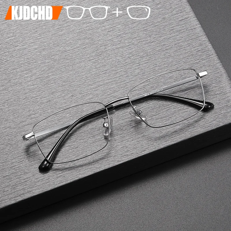 Rectangle Custom Doctor With Prescription Glasses Men Titanium Multifocal Optical Eyeglasses Myopia Bifocal Progressive Eyewear
Rectangle Custom Doctor With Prescription Glasses Men Titanium Multifocal Optical Eyeglasses Myopia Bifocal Progressive Eyewear