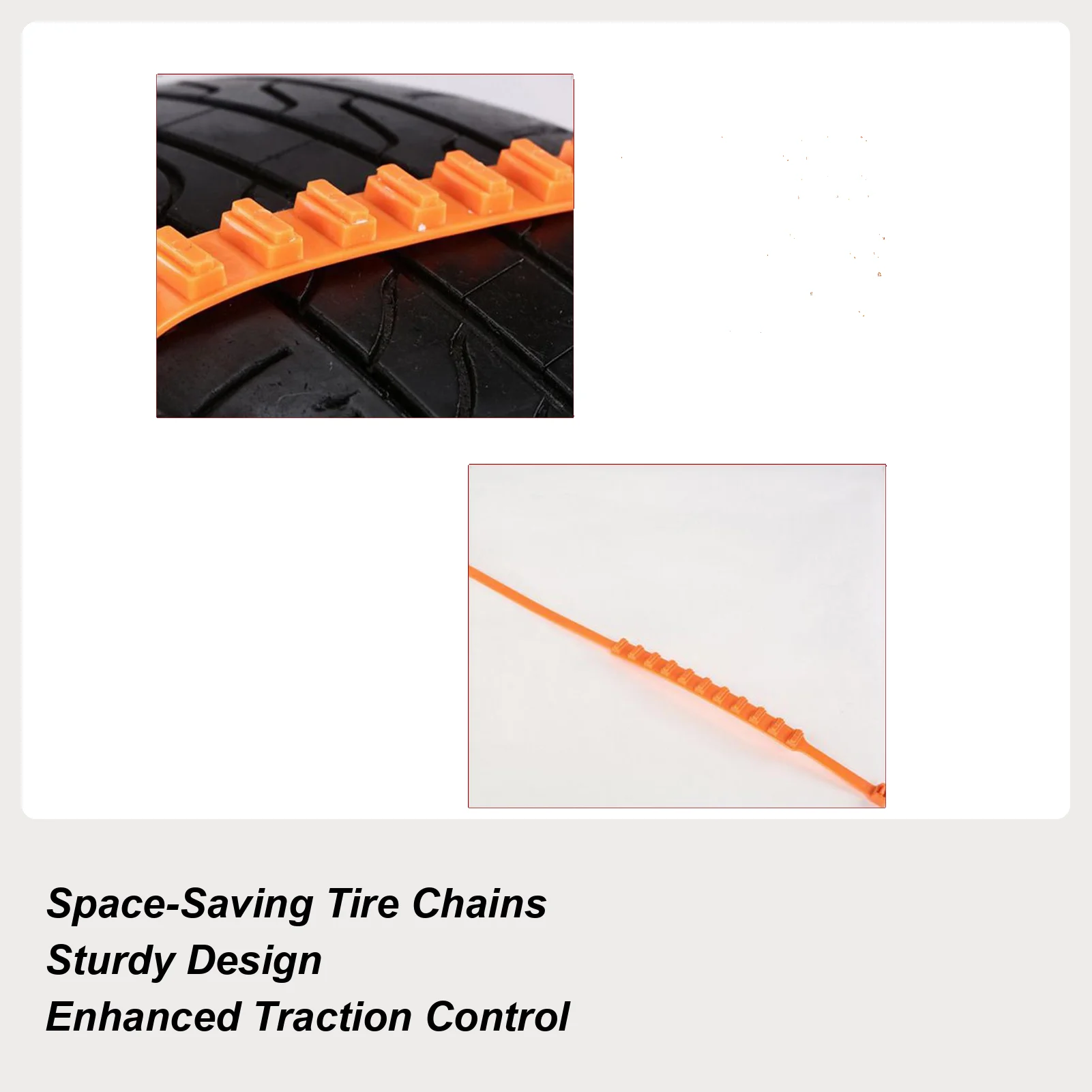 Tire Chains Foldable Lightweight Gadget Straps Tool Tire Snow Chains For Vehicle Automotive Trucks SUVs Winter Outdoor Camping
Tire Chains Foldable Lightweight Gadget Straps Tool Tire Snow Chains For Vehicle Automotive Trucks SUVs Winter Outdoor Camping