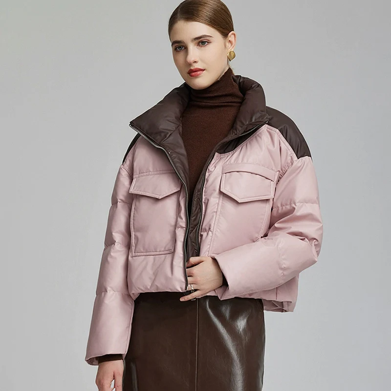 2025 Winter Women's Coat American Streetwear Puffy Padded Cotton Jacket Woman New Retro Motorcycle Patchwork Cotton Parkas Coats
2025 Winter Women's Coat American Streetwear Puffy Padded Cotton Jacket Woman New Retro Motorcycle Patchwork Cotton Parkas Coats