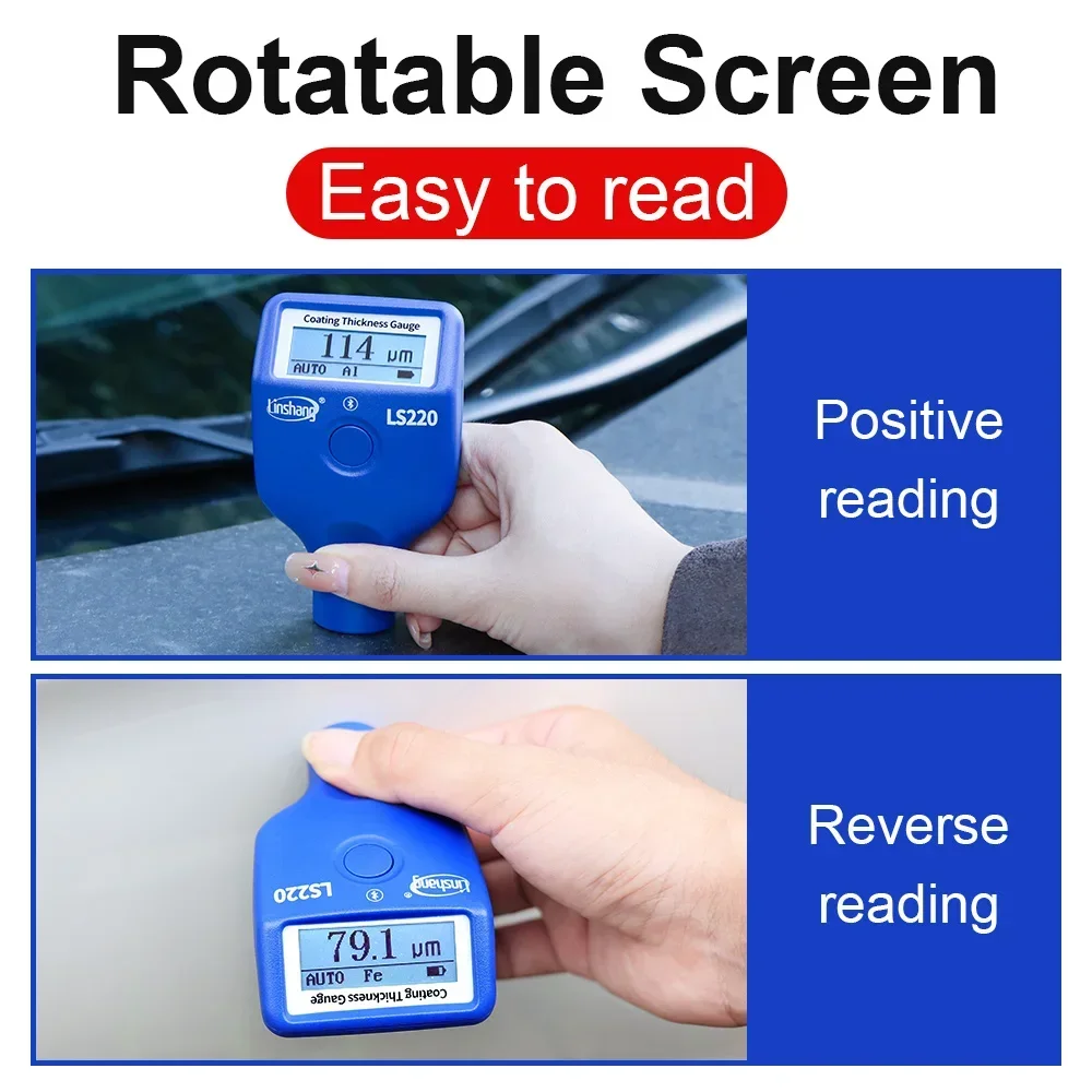 IN STOCK Own Brand LS220 Galvanized Coating Thickness Meter Car Paint Tester Professional Paint Thickness Gauge
IN STOCK Own Brand LS220 Galvanized Coating Thickness Meter Car Paint Tester Professional Paint Thickness Gauge