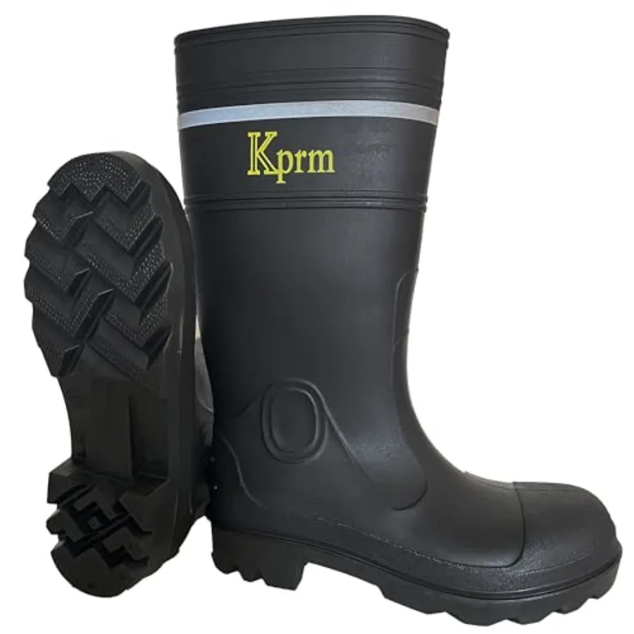 Men's Steel Toe Rain Boots PVC Rubber Boots Waterproof Fishing Boot Outdoor Non-Slip Work Boots
Men's Steel Toe Rain Boots PVC Rubber Boots Waterproof Fishing Boot Outdoor Non-Slip Work Boots