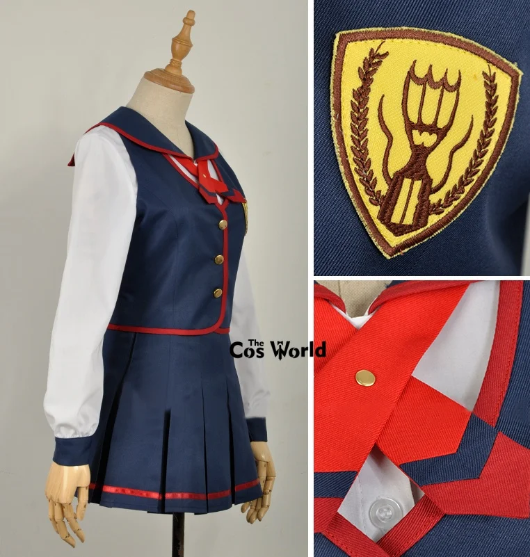 Anime Cosplay Costumes Love Live Sunshine Saint Snow Kazuno Sarah Seira/Kazuno Leah Ria Academy School Uniform Customizable 2026
Anime Cosplay Costumes Love Live Sunshine Saint Snow Kazuno Sarah Seira/Kazuno Leah Ria Academy School Uniform Customizable 2026