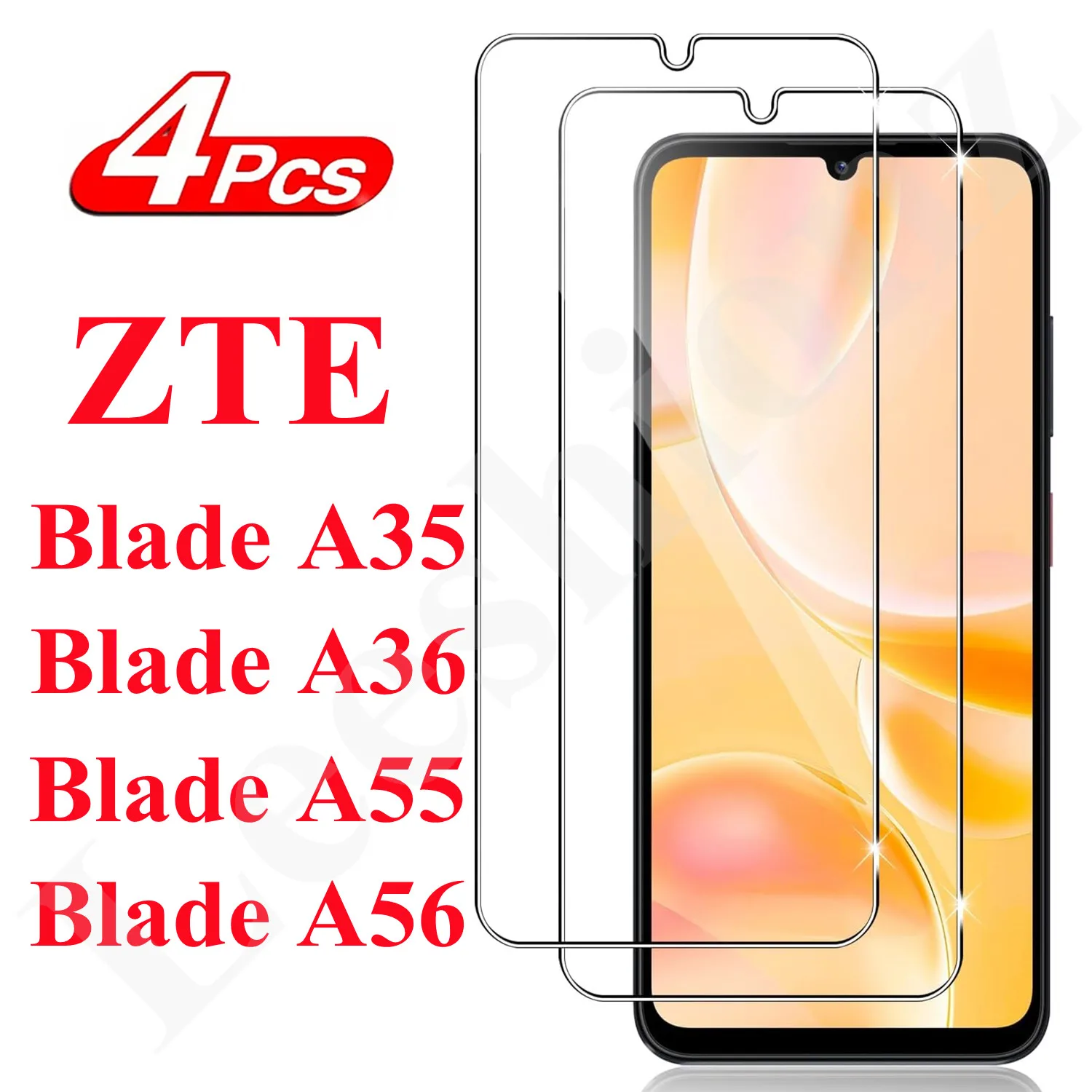 2/4 Pcs For ZTE Blade A35 A36 9H Tempered Glass For ZTE Blade A55 A56 Screen Protector Glass
2/4 Pcs For ZTE Blade A35 A36 9H Tempered Glass For ZTE Blade A55 A56 Screen Protector Glass