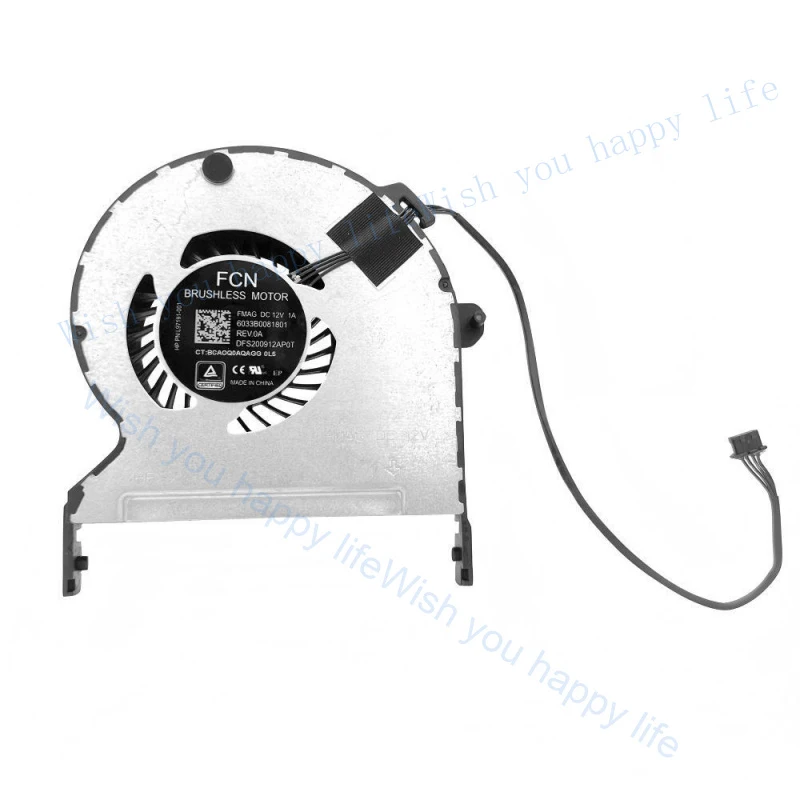 TT 4pin L97191-001 For HP Z2 MINI G5 Workstation GPU Cooling Fan DC 12V 0.85A
TT 4pin L97191-001 For HP Z2 MINI G5 Workstation GPU Cooling Fan DC 12V 0.85A