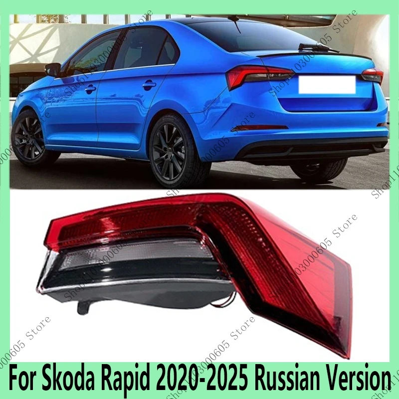 For Skoda Rapid 2020-2025 Auto Parts Tail Light Assembly Russian Version Turn Signal Brake Warning Light 60U945208A 60U945207A
For Skoda Rapid 2020-2025 Auto Parts Tail Light Assembly Russian Version Turn Signal Brake Warning Light 60U945208A 60U945207A