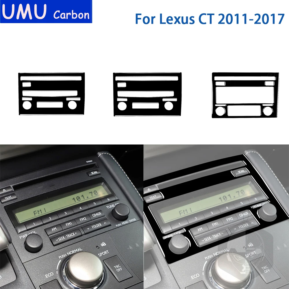 For Lexus CT 2011-2017 Accessories Car Black Plastic Interior Central Control CD Panel Trim Sticker Decoration
For Lexus CT 2011-2017 Accessories Car Black Plastic Interior Central Control CD Panel Trim Sticker Decoration