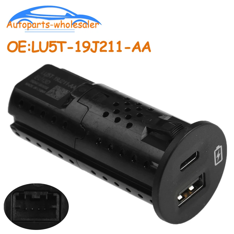 Новый адаптер USB AUX-порта Φ LU5T19J211AA LU5Z19G317 для Ford Kuga 2020-2022 автомобильные аксессуары
Новый адаптер USB AUX-порта Φ LU5T19J211AA LU5Z19G317 для Ford Kuga 2020-2022 автомобильные аксессуары