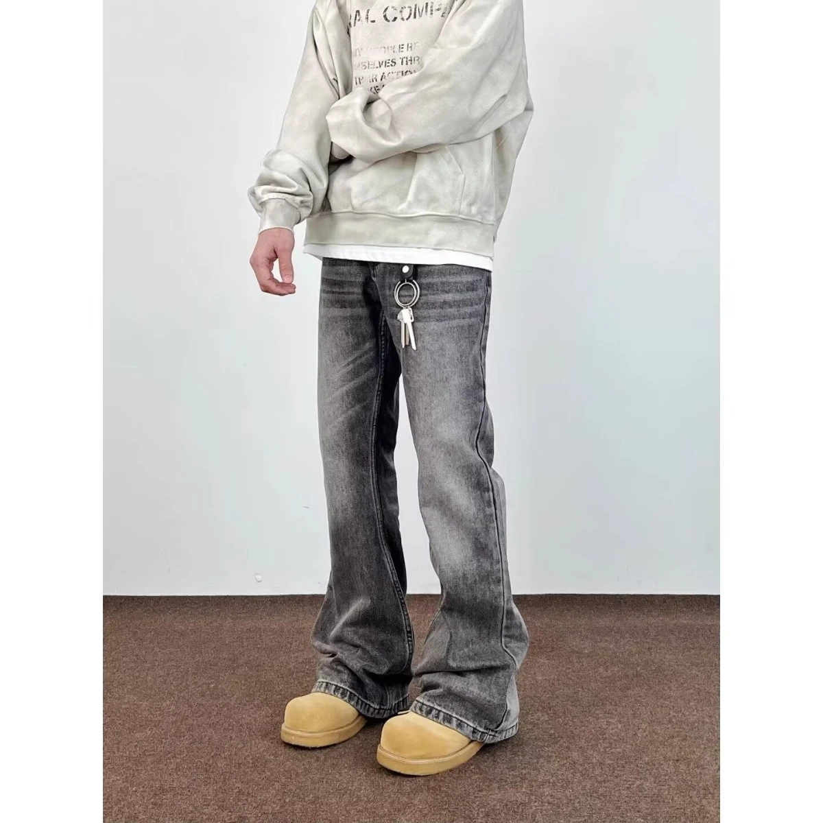 Retro American Cleanfit Loose Straight Leg Jeans Men Women Vine Casual Loose Pants Trendy Hip Hop Wide Leg Denim Jeans
Retro American Cleanfit Loose Straight Leg Jeans Men Women Vine Casual Loose Pants Trendy Hip Hop Wide Leg Denim Jeans