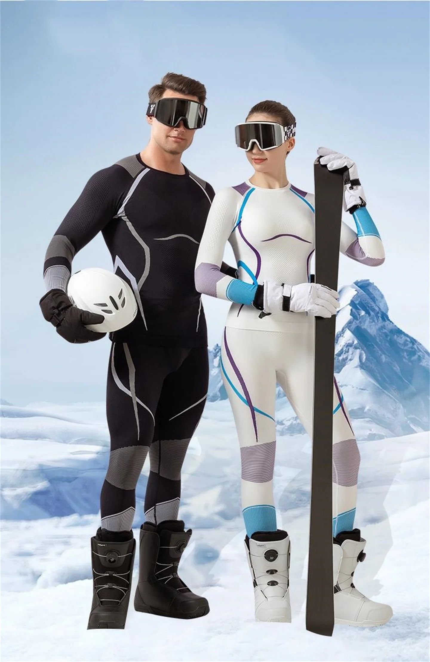 Autumn and winter skiing quick-drying underwear running cycling quick-drying thermal underwear men and women professional sports
Autumn and winter skiing quick-drying underwear running cycling quick-drying thermal underwear men and women professional sports
