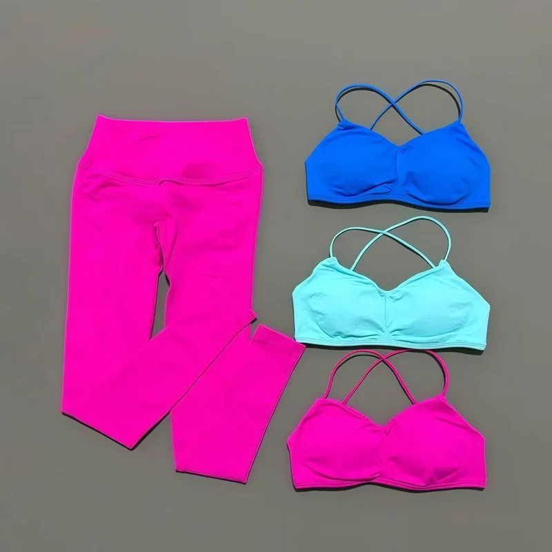  2-х предметный комплект для фитнеса HISTELLO Vision, женский бесшовный бюстгальтер с крестом для йоги, леггинсы для тренажерного зала, пилатеса, спортивные леггинсы для тренировок, комплект
2-х предметный комплект для фитнеса HISTELLO Vision, женский бесшовный бюстгальтер с крестом для йоги, леггинсы для тренажерного зала, пилатеса, спортивные леггинсы для тренировок, комплект