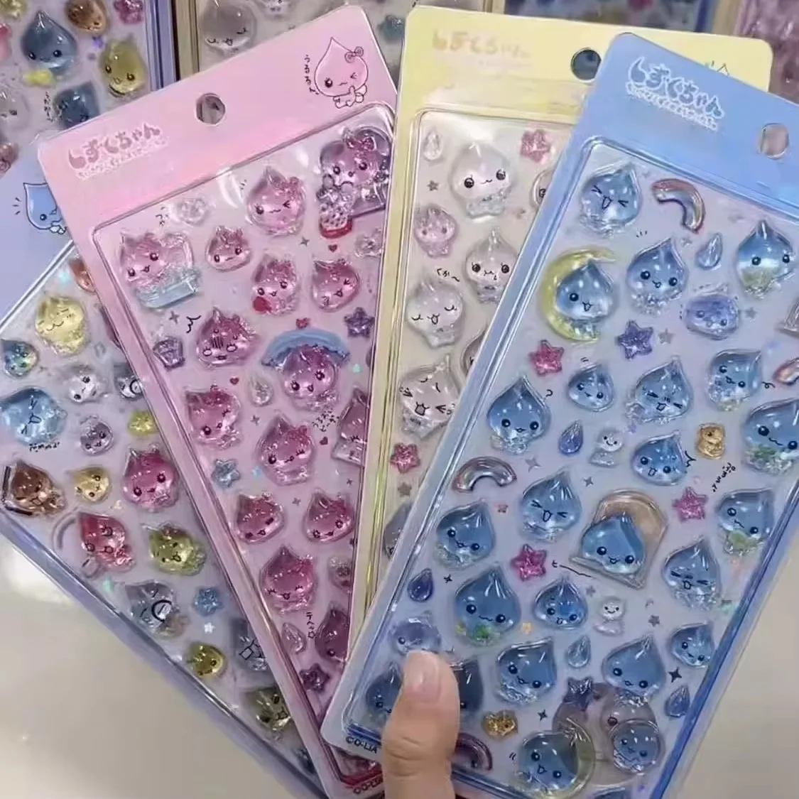 60 шт. японских 3D-наклеек в форме маленьких капель воды, милые кристаллические стикеры-капли, декоративные наклейки для рукоделия
60 шт. японских 3D-наклеек в форме маленьких капель воды, милые кристаллические стикеры-капли, декоративные наклейки для рукоделия