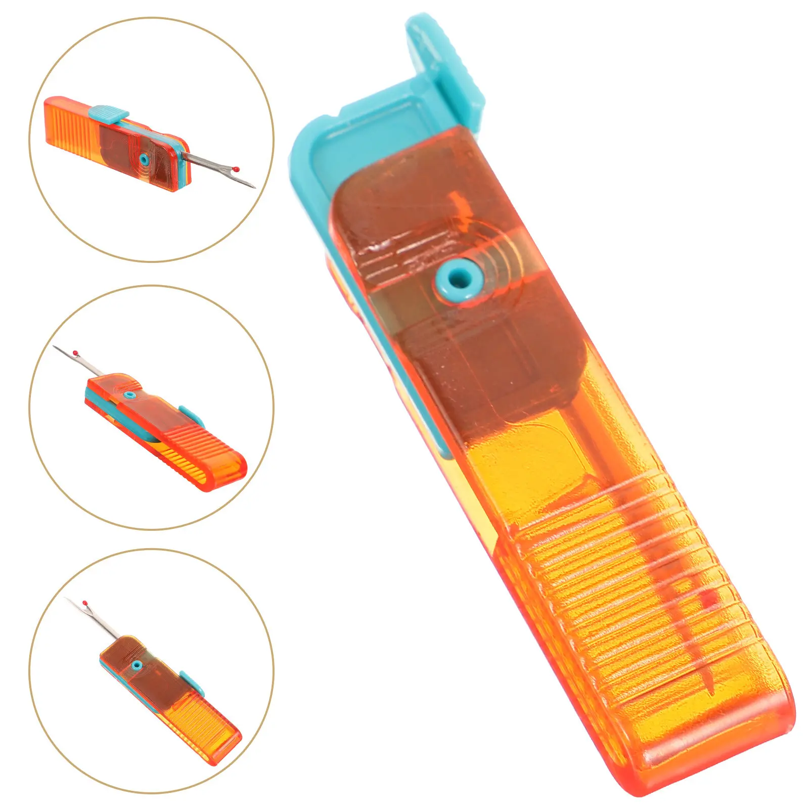 Seam Ripper Stitch Unpicker Thread Remover DIY Cross Stitch Sewing Tool for Fabric Repair and Thread Cutting Seam Ripper
Seam Ripper Stitch Unpicker Thread Remover DIY Cross Stitch Sewing Tool for Fabric Repair and Thread Cutting Seam Ripper