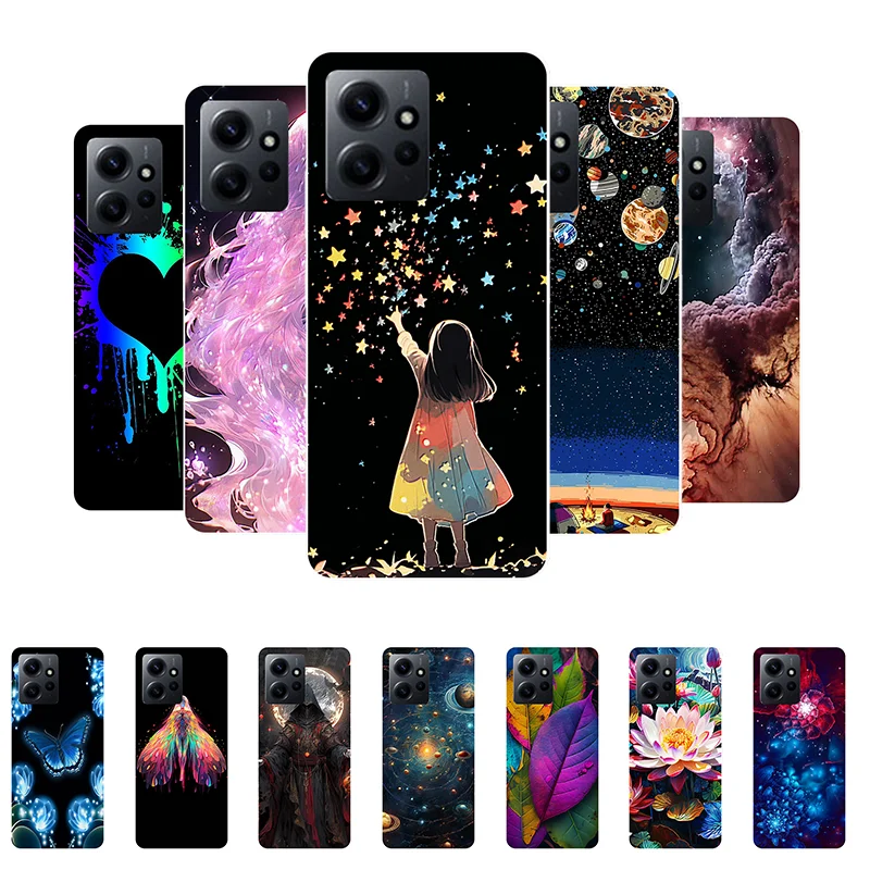 Case For Redmi Note 12 4G Cover Note12 4G Case Silicone Soft Fashion Girl Flower Cover on Xiaomi Redmi Note 12 4G Phone Case
Case For Redmi Note 12 4G Cover Note12 4G Case Silicone Soft Fashion Girl Flower Cover on Xiaomi Redmi Note 12 4G Phone Case