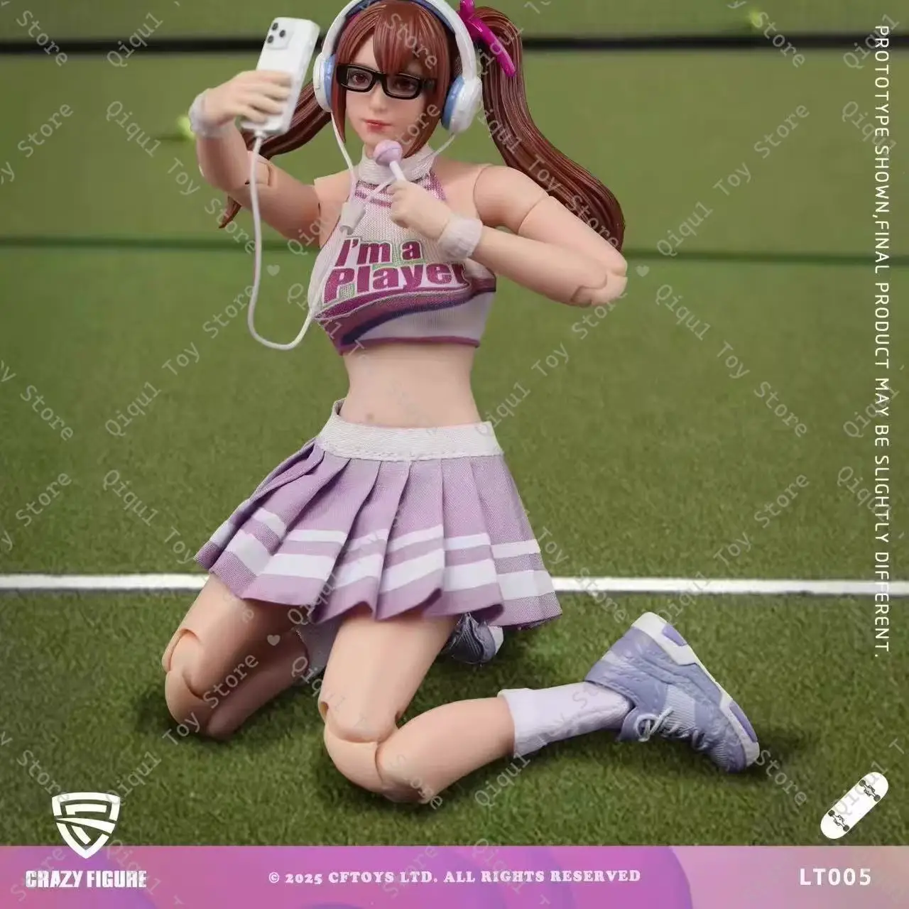 IN STOCK CRAZY LT005 SPORTS GIRL YOUYOU 1/12 MOVEABLE FEMALE SOLDIER DOLL
IN STOCK CRAZY LT005 SPORTS GIRL YOUYOU 1/12 MOVEABLE FEMALE SOLDIER DOLL