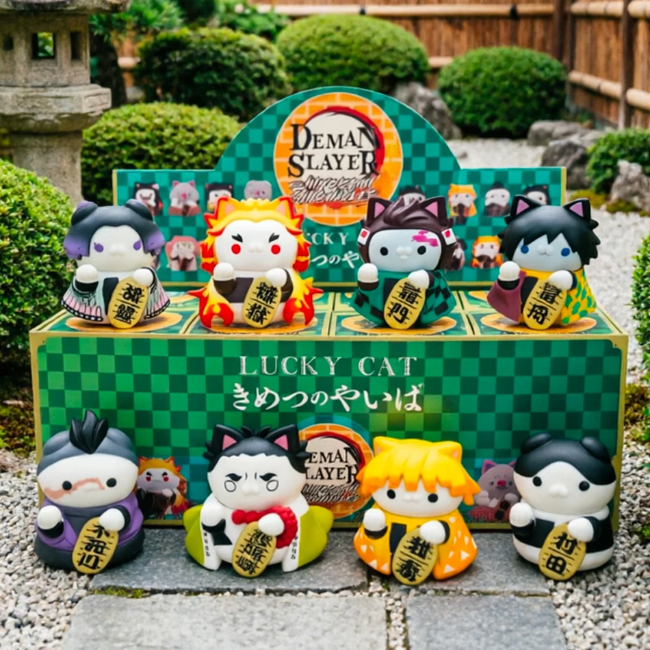 8Pcs/Lot Cat Cos Demon Slayer Figure Anime Statue PVC 5cm Mini Figure Collection Model Children Toy Ornament Decoration In Stock
8Pcs/Lot Cat Cos Demon Slayer Figure Anime Statue PVC 5cm Mini Figure Collection Model Children Toy Ornament Decoration In Stock