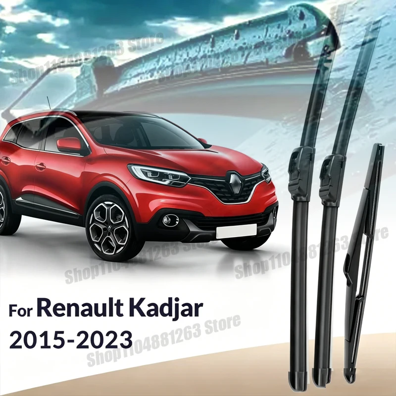 Front&Rear Wiper Blades For Renault Kadjar 2015-2023 2016 2017 2018 2019 Wiper Windshield Windscreen Window Brushes 26"+17"+9"
Front&Rear Wiper Blades For Renault Kadjar 2015-2023 2016 2017 2018 2019 Wiper Windshield Windscreen Window Brushes 26"+17"+9"