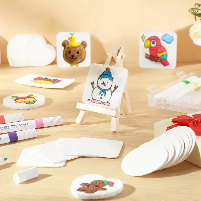 3D рисунок Волшебный холст Губка Художественные наборы - Пенопластовая текстура Пустая бумага для рисования Белая пухлая бумага для рисования для творческих художественных принадлежностей
3D рисунок Волшебный холст Губка Художественные наборы - Пенопластовая текстура Пустая бумага для рисования Белая пухлая бумага для рисования для творческих художественных принадлежностей