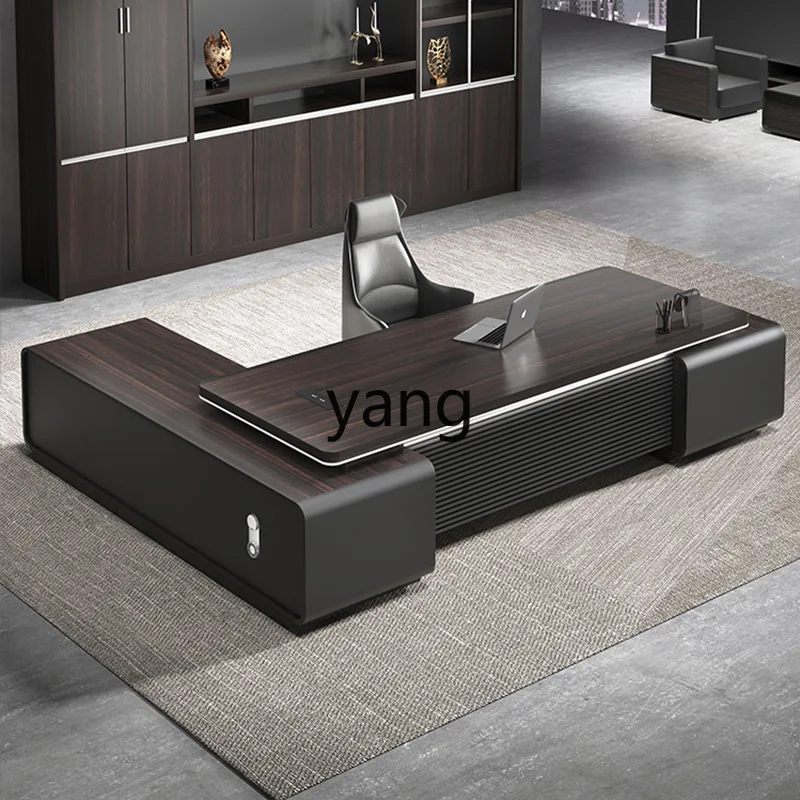 LTT office desk and chair combination boss light luxury sense simple modern president manager room furniture
LTT office desk and chair combination boss light luxury sense simple modern president manager room furniture